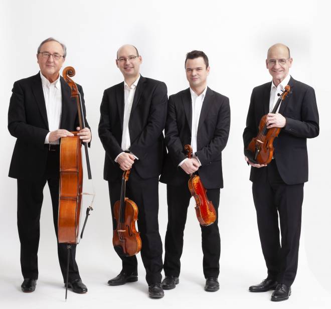 BAMBERGER STREICHQUARTETT (Milos Petrovic – Andreas Lucke – Branko Kabadaic – Karlheinz Busch)