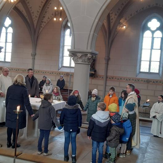 Ende November wurde in Gaustadt die Familienkirche gefeiert.