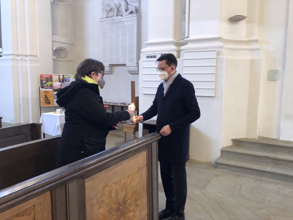 Ökumenisches Friedensgebet in St. Stephan