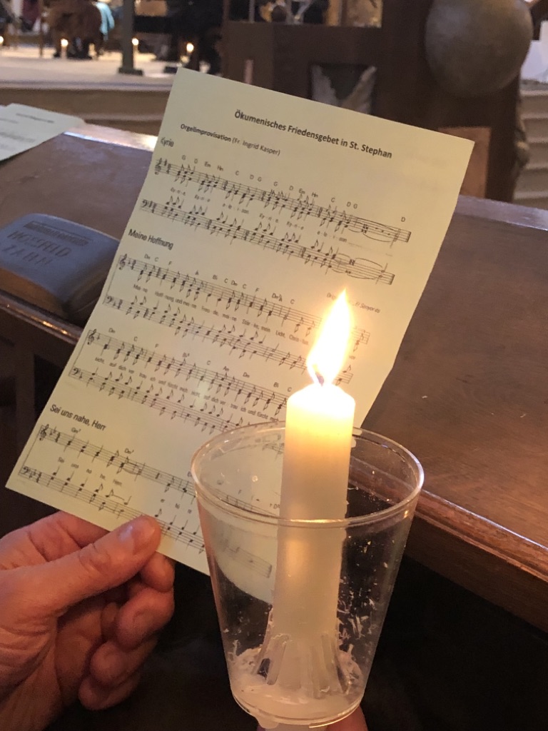 Ökumenisches Friedensgebet in St. Stephan