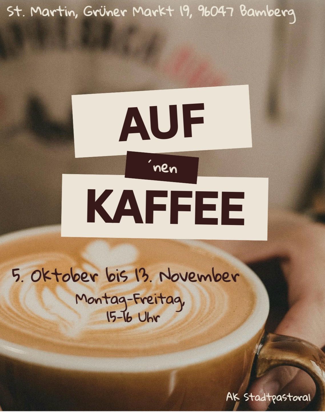Auf nen Kaffee in St. Martin