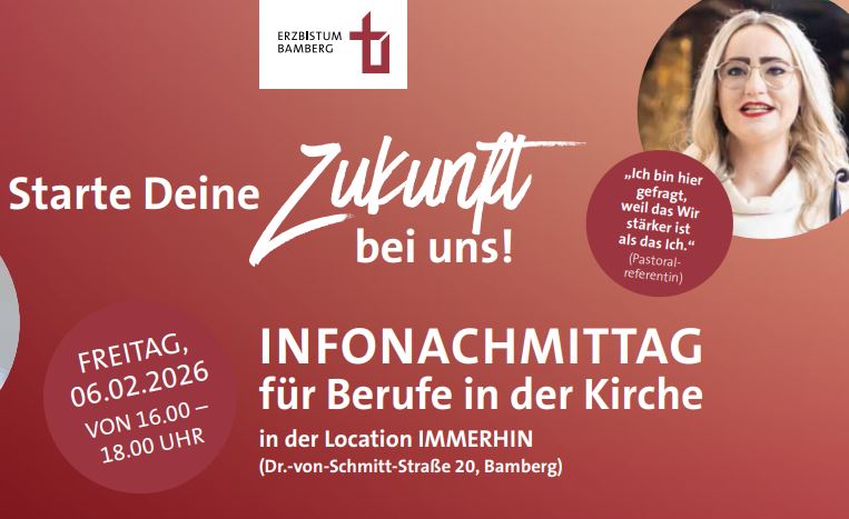 Berufe in der Kirche Infoveranstaltung