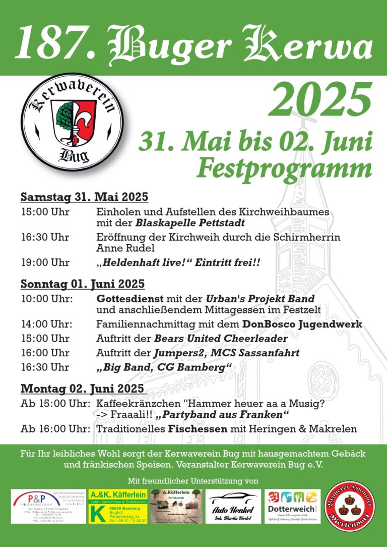 Einladung zur Buger Kerwa