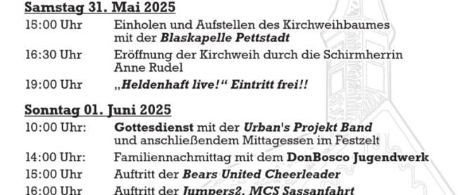 Einladung zur Buger Kerwa