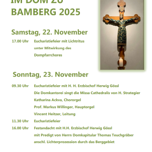 Plakat Christkönigsfest