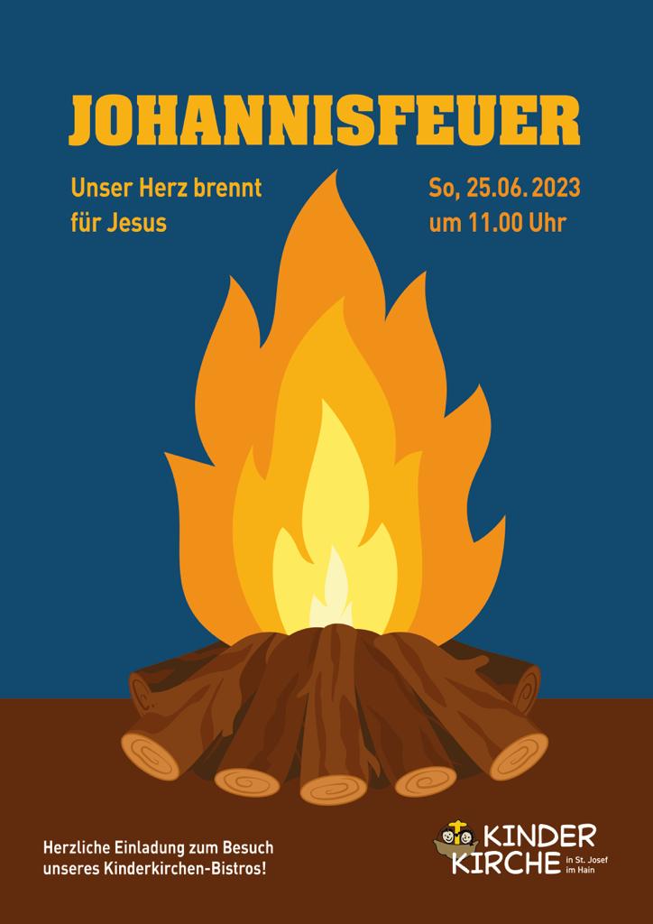 Plakat Kinderkirche 25.06.2023