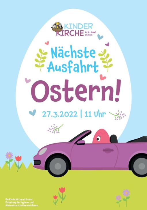 Plakat Kinderkirche 27.03.2022