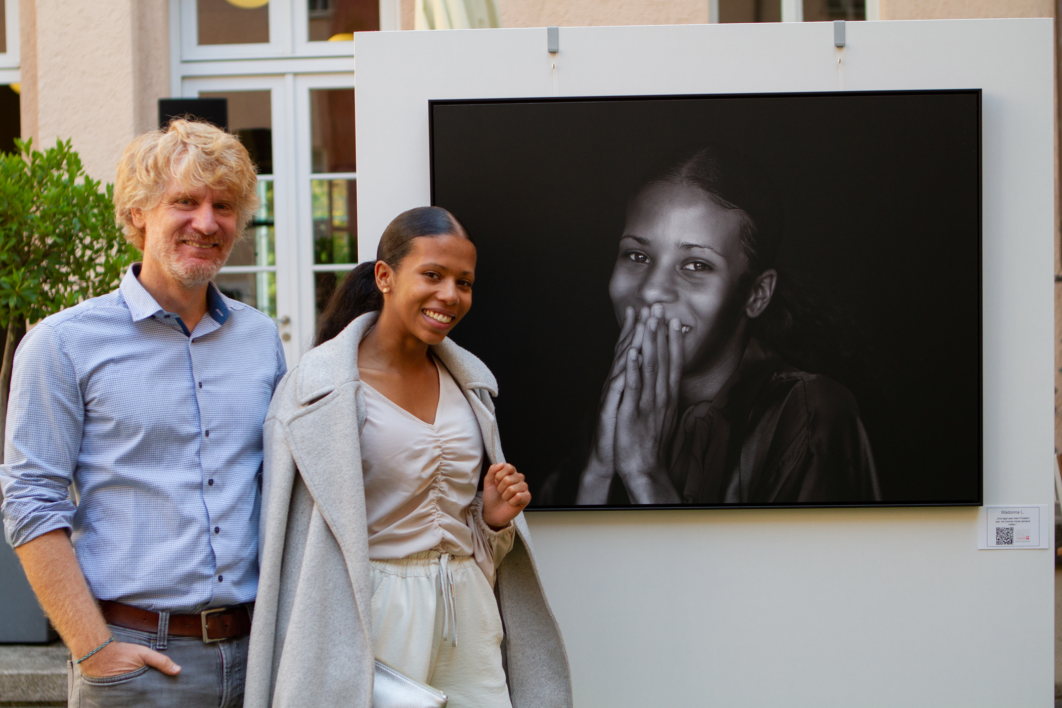 Ausstellungseröffnung Caritas ein Gesicht geben