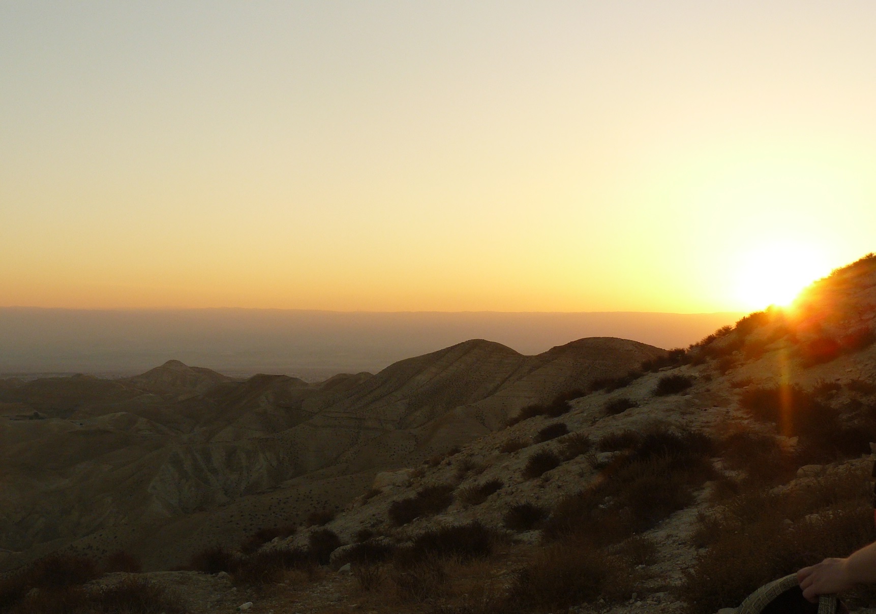 Sonnenaufgang in Israel