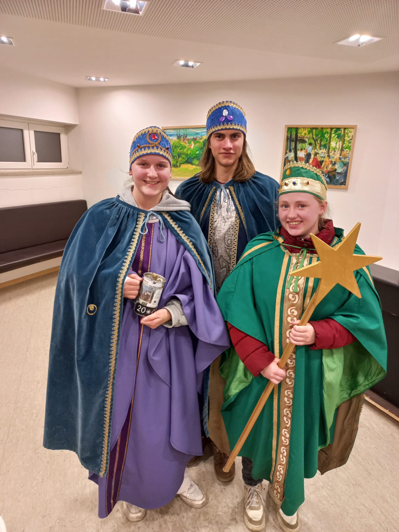 Sternsinger 2023 in der Oberen Pfarre