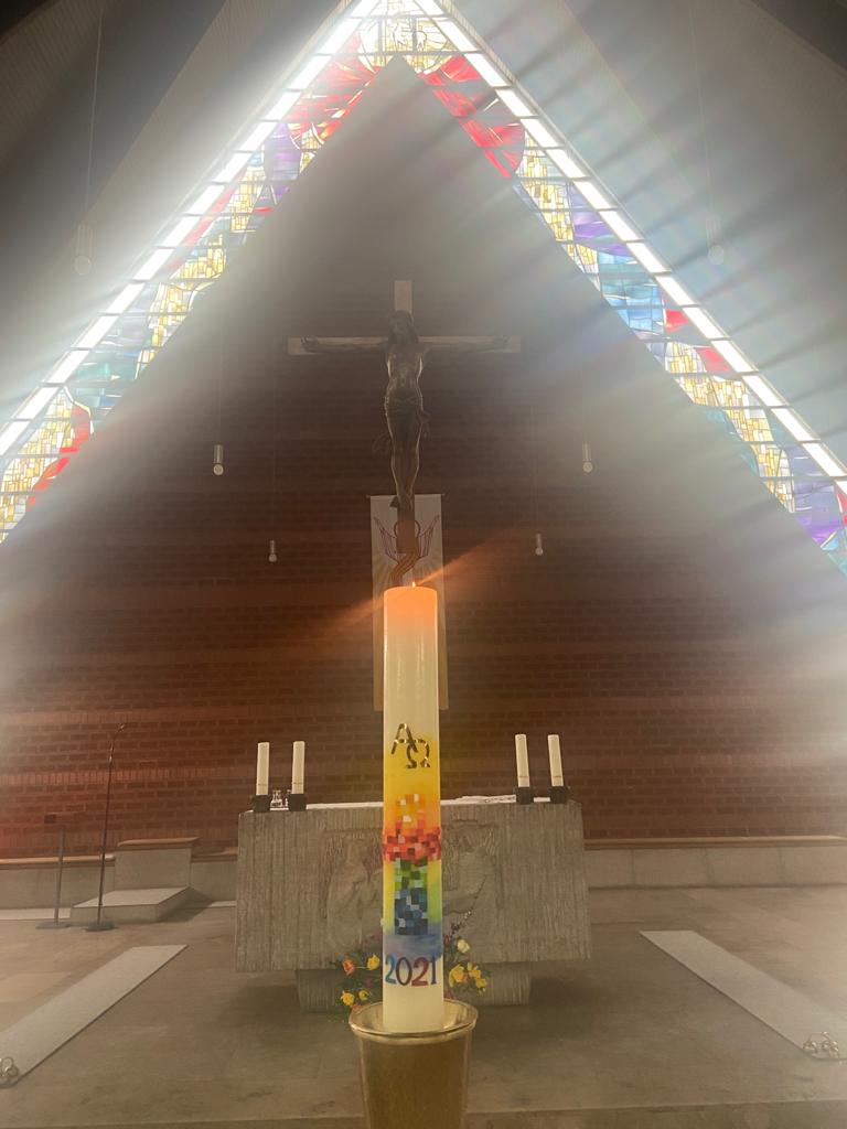 Osterkerze 2021 | St. Josef im Hain