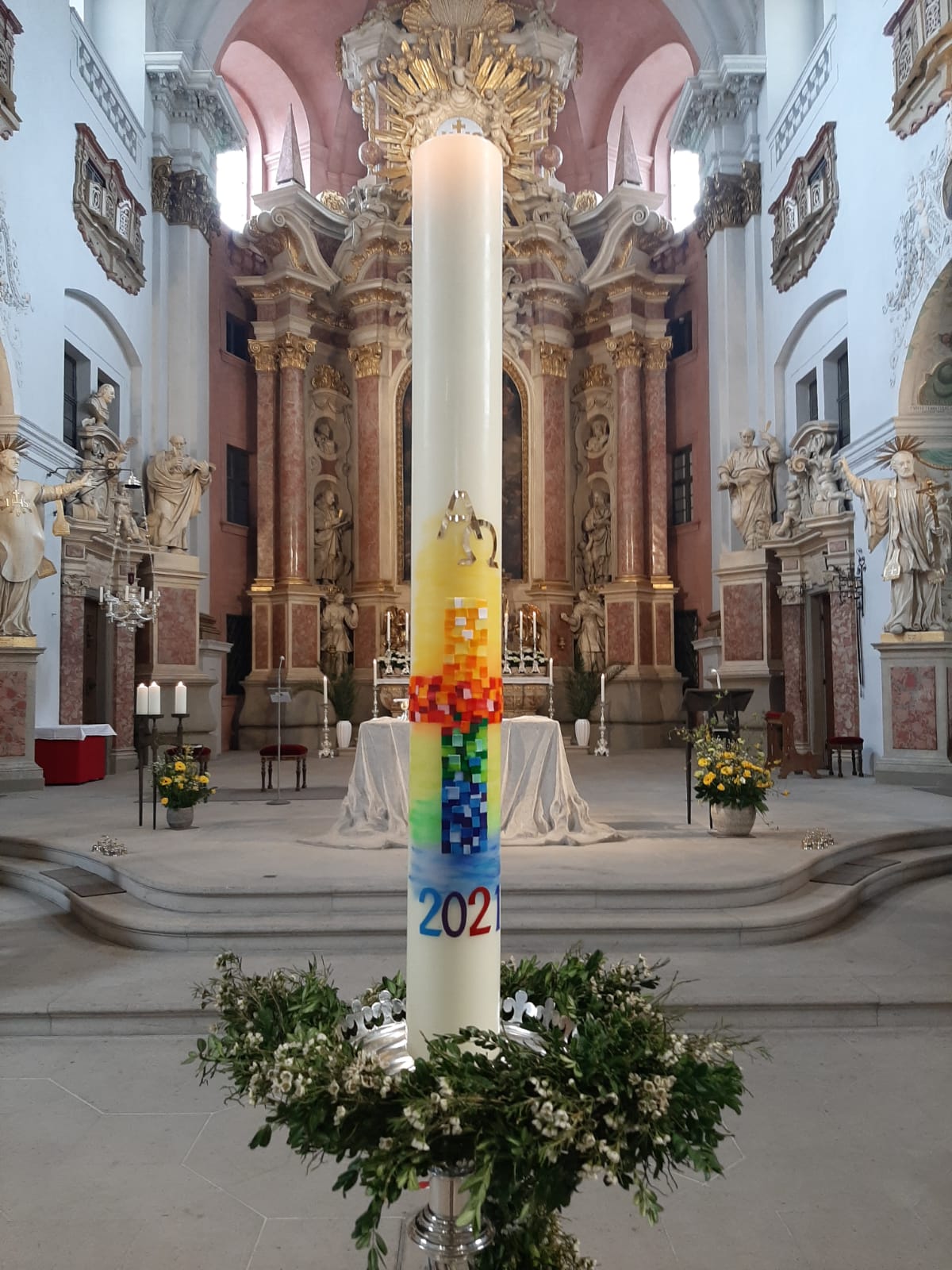 Osterkerze 2021 | St. Martin