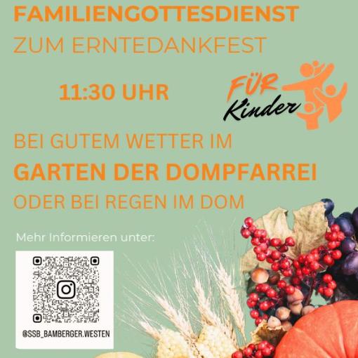 Familienerntedankfeier im Dompfarrgarten