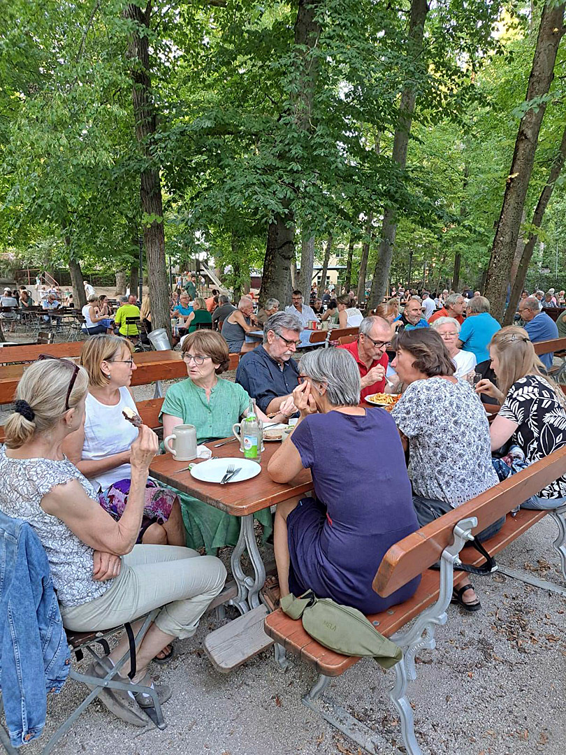 Helferessen nach dem Muttergottesfest 2023.08.23