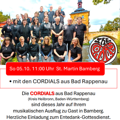 Herzliche Einladung zum Erntedankgottesdienst