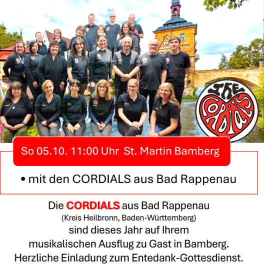 Herzliche Einladung zum Erntedankgottesdienst
