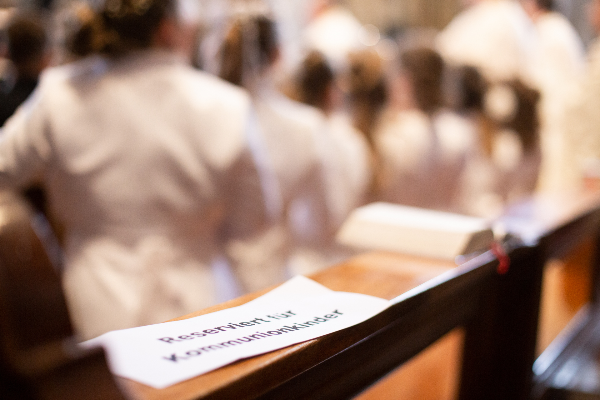 Erstkommunionkinder im Bamberger Dom