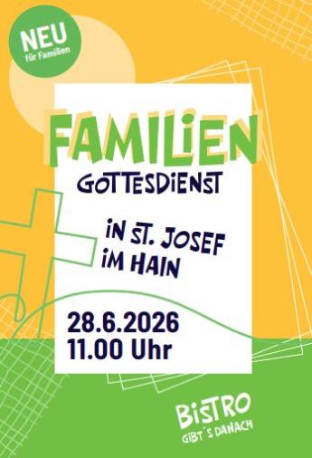 Familiengottesdienst St. Josef Hain