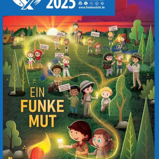 Friedenslicht Betlehem 2025 -  Ein Funke Mut