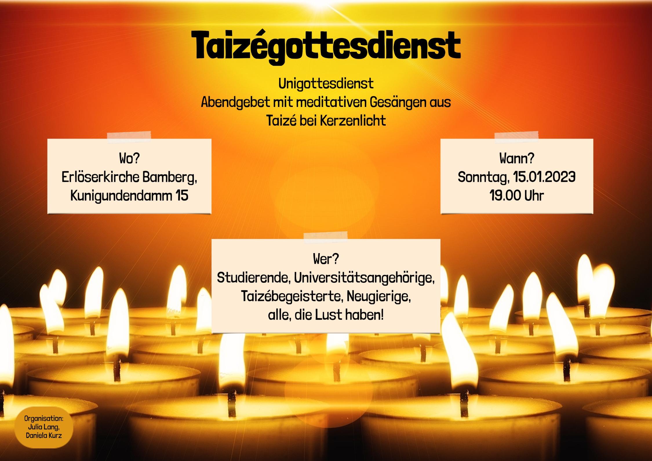 Taizégottesdienst 15.01.2023