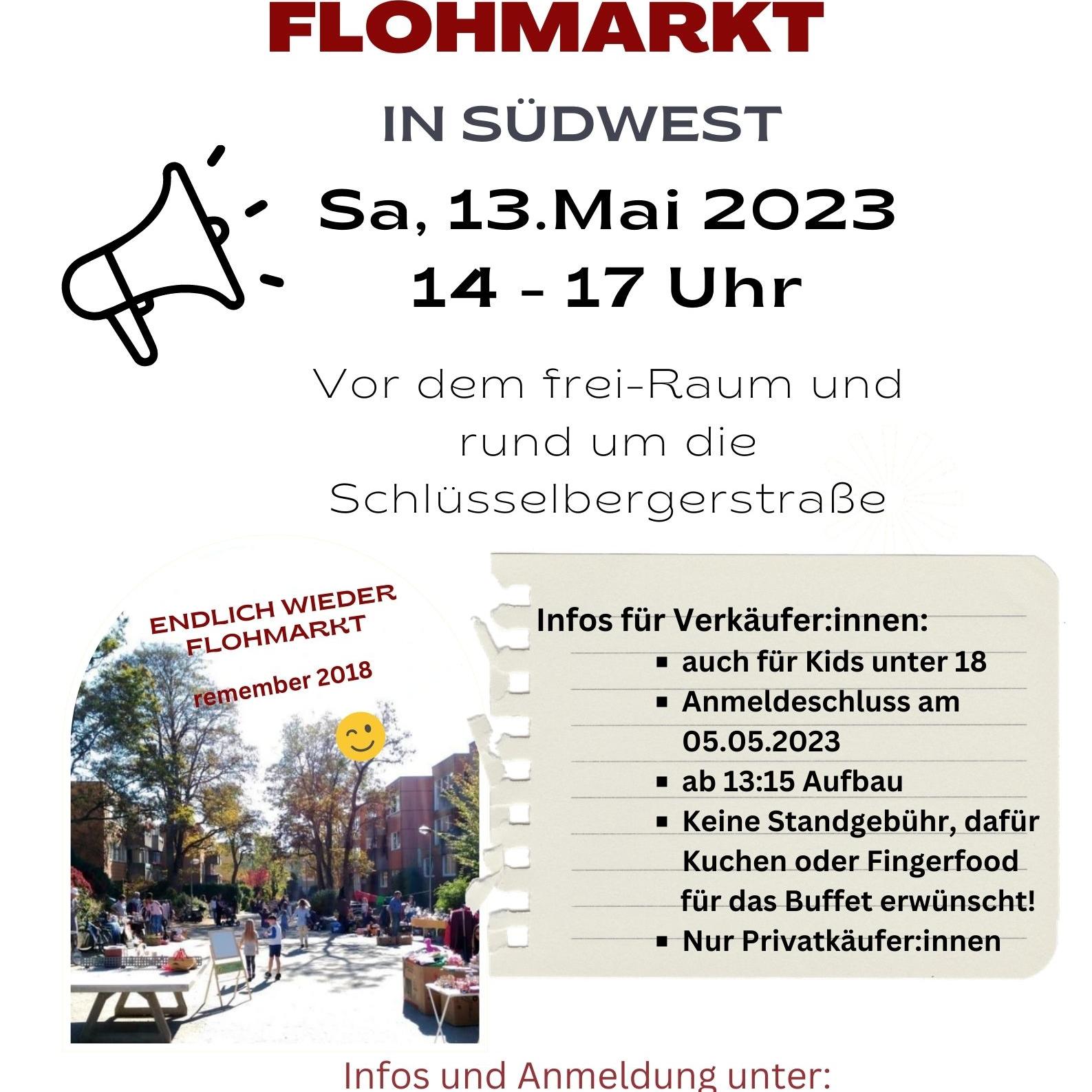 Nachbarschaftsflohmarkt in Südwest