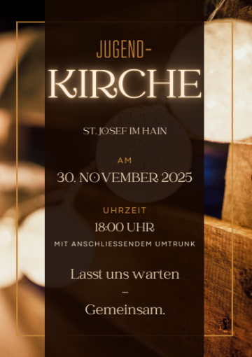 Plakat Jugendkirche