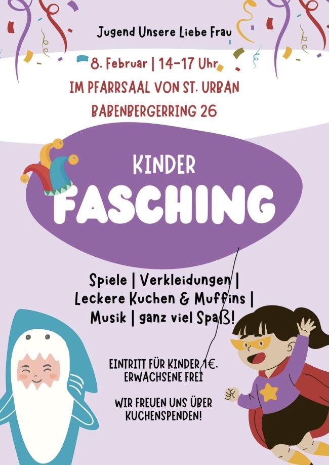 Kinderfasching St. Urban