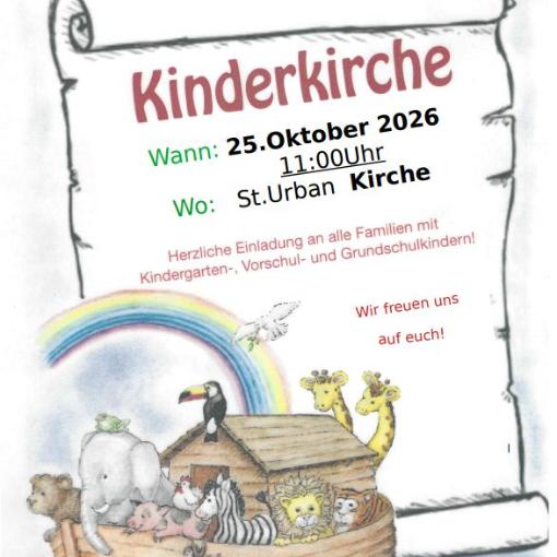 Kinderkirche Urban Oktober 2026