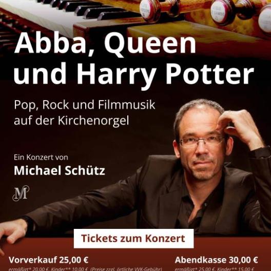 Abba, Queen und Harry Potter auf der Kirchenorgel