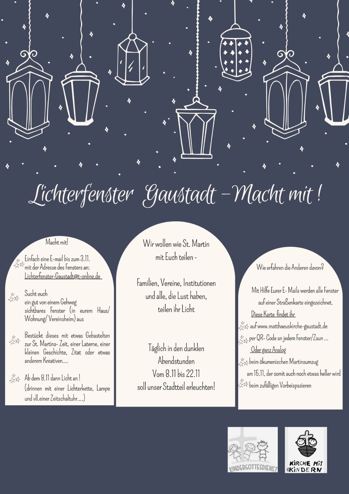 Lichterfenster, Gaustadt,