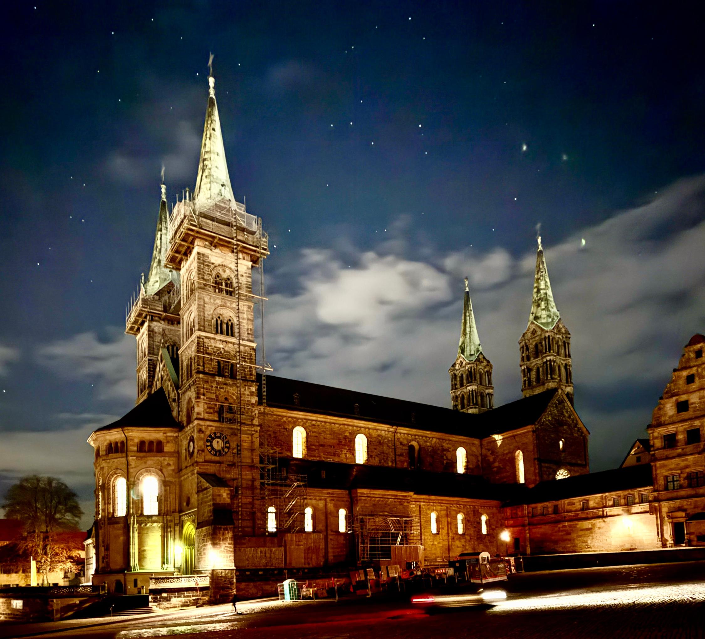 Neue LED-Beleuchtung am Bamberger Dom