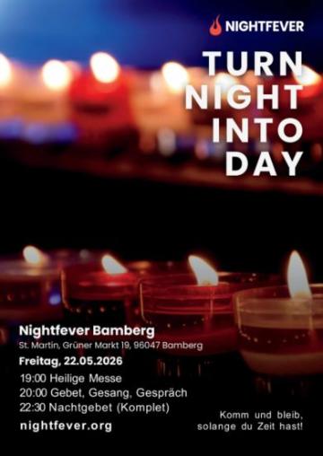 Herzliche Einladung zu Nightfever in St. Martin