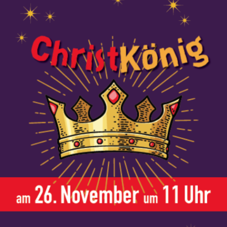 Das Plakat zur Kinderkirche am 26. November 2023