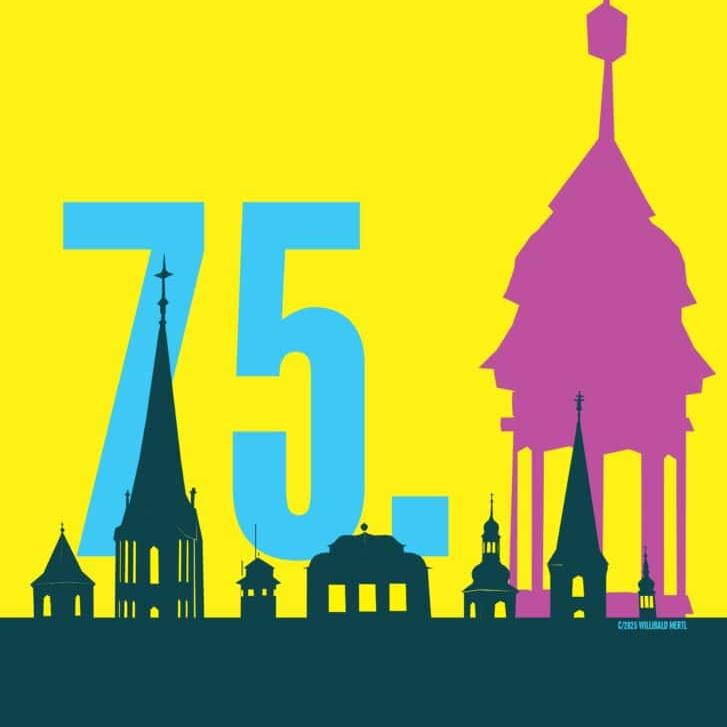 Das Plakat zur 75. Sandkerwa 2025