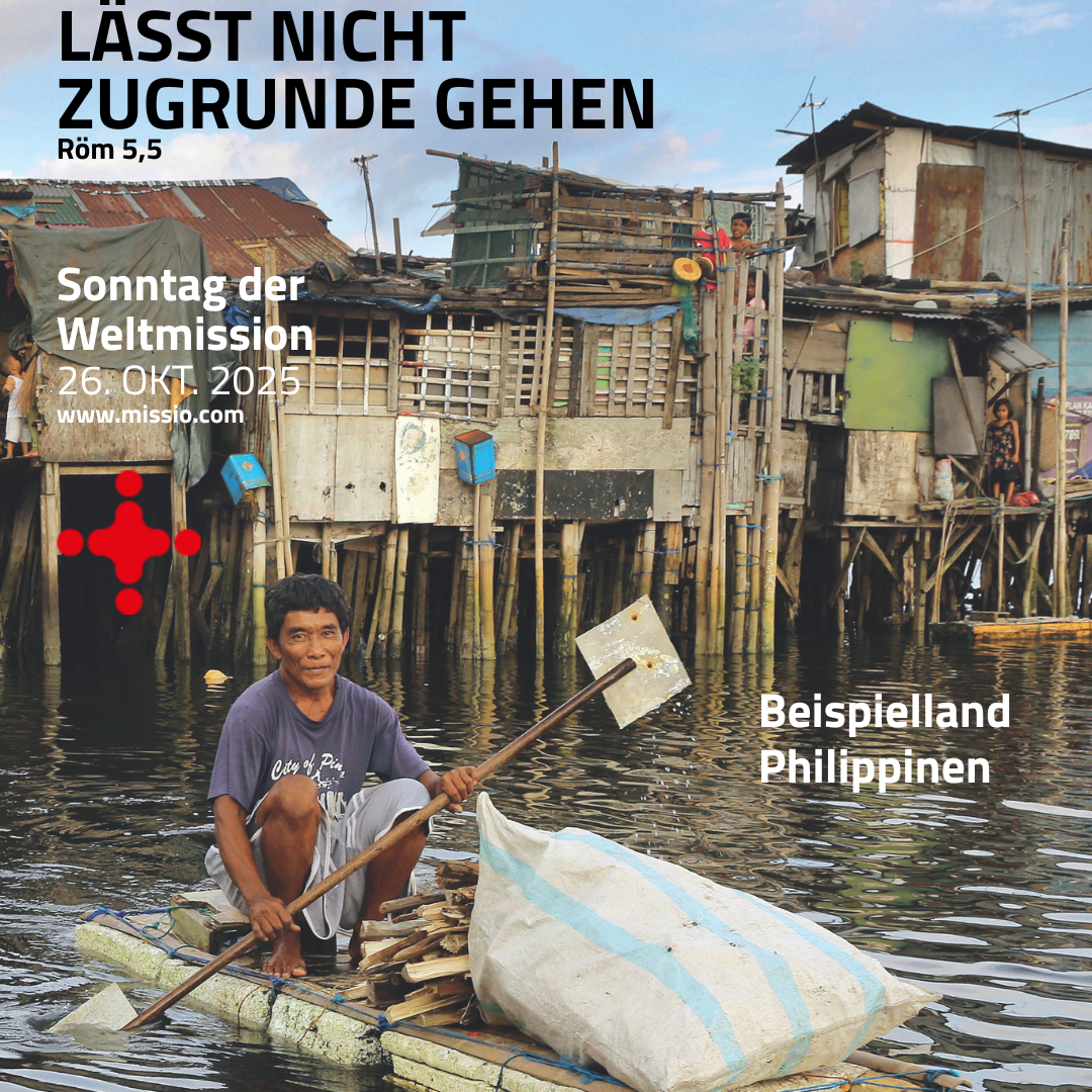 Plakat zum Weltmissionssonntag 2025