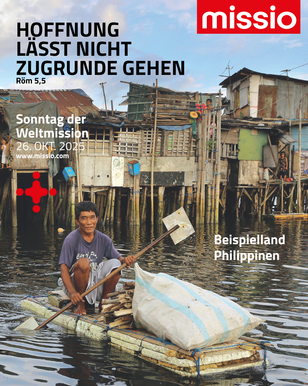 Plakat zum Weltmissionssonntag 2025
