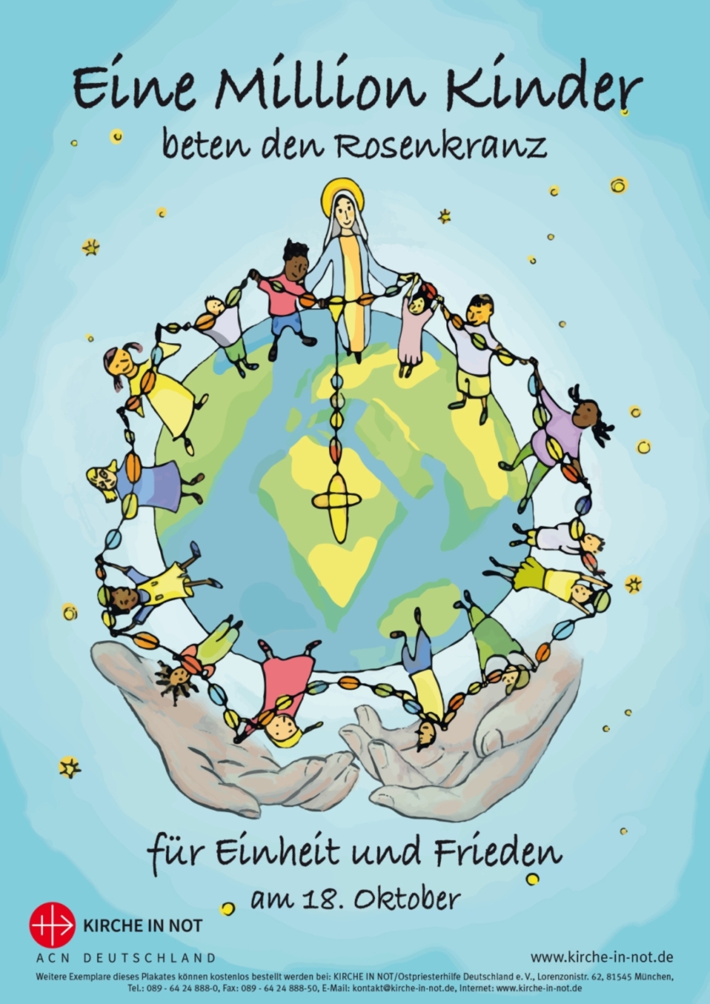 Kinder-Rosenkranzaktion von „Kirche in Not“