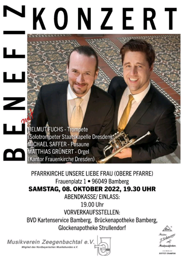 Benefizkonzert Musikverein Zeegenbachtal