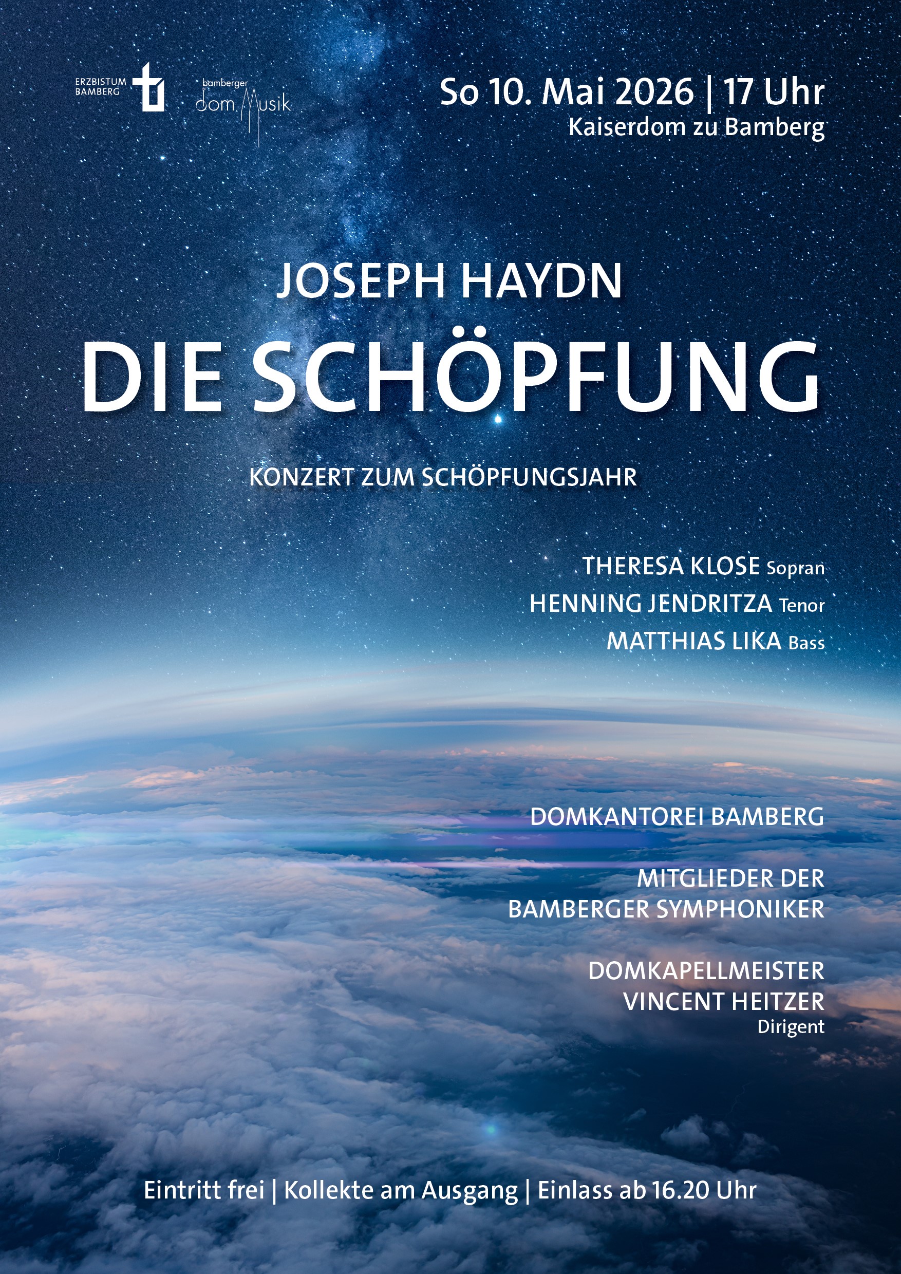 Plakat 'Die Schöpfung'