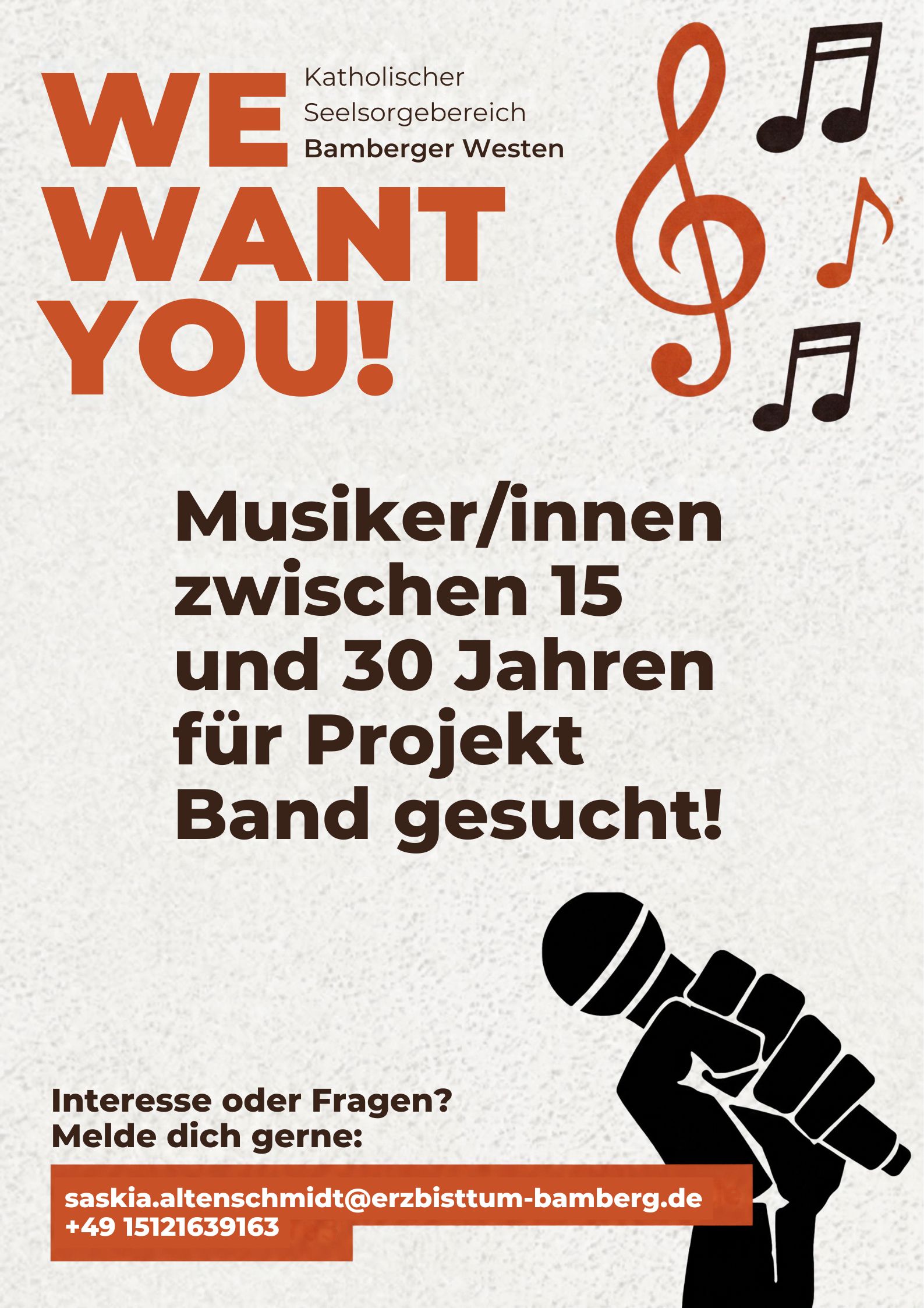 Projektband - Mitglieder gesucht