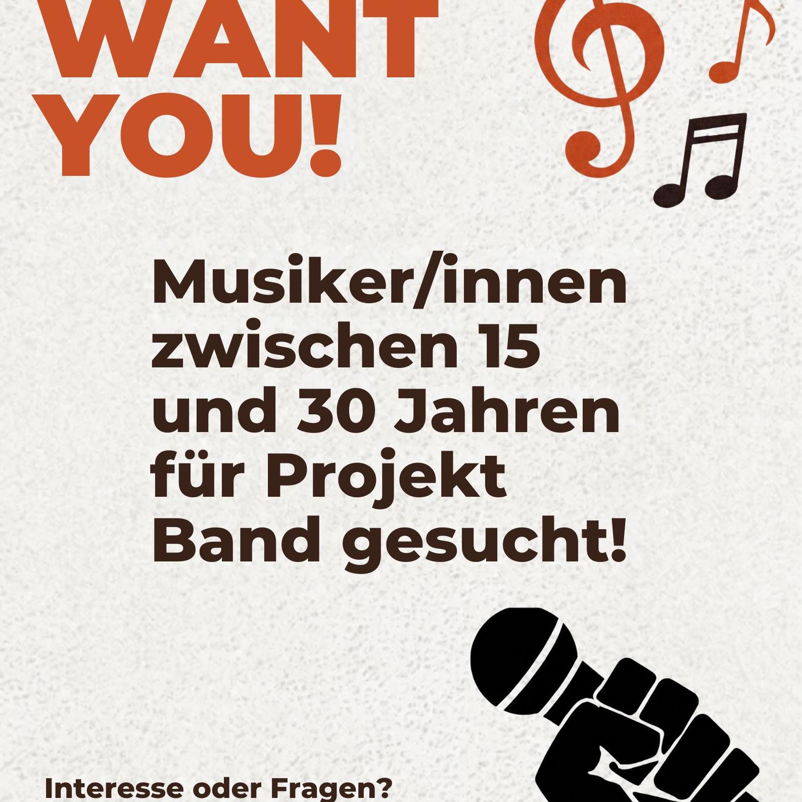 Projektband - Mitglieder gesucht