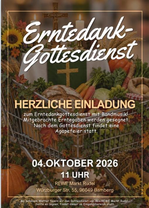 Erntedankgottesdienst Rewe