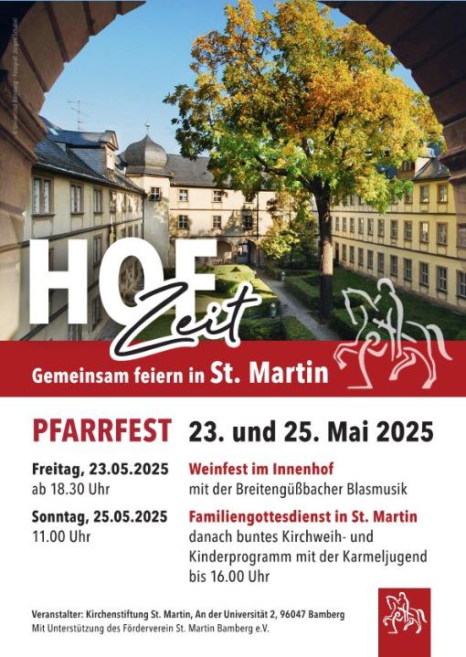 Herzliche Einladung zum Pfarrfest St. Martin 2025!