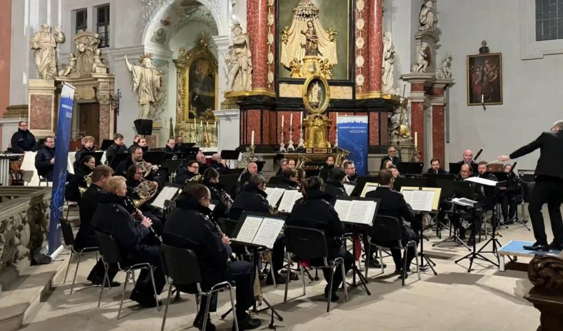 Das Bundespolizeiorchester München in St. Martin