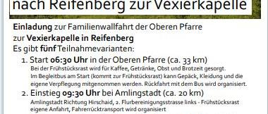 Familienwallfahrt Unsere Liebe Frau 2026