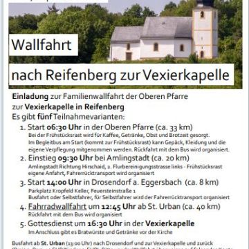 Familienwallfahrt Unsere Liebe Frau 2026