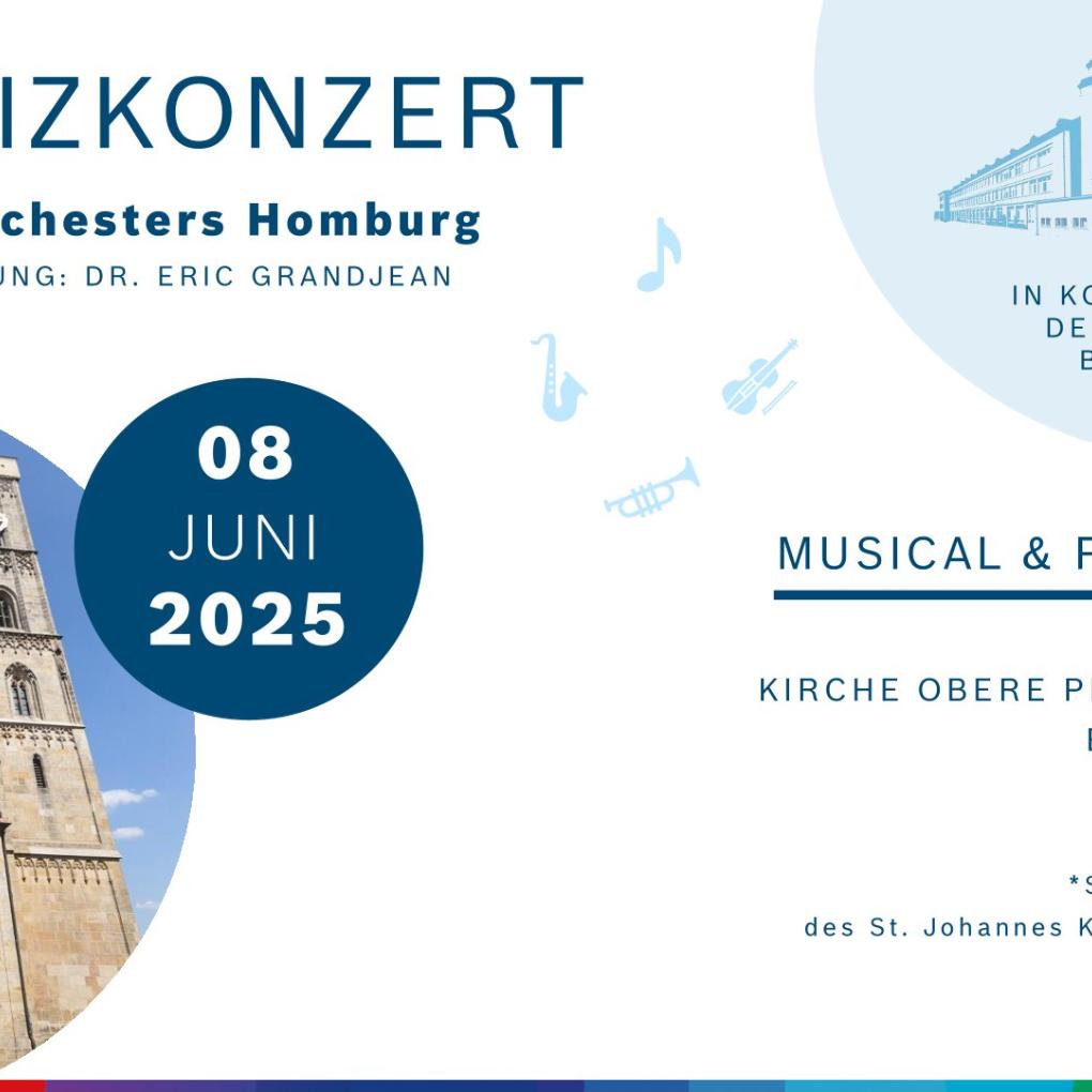 In Kooperation mit dem Bamberger Boschwerk findet diesen Samstag ein Benefizkonzert in der Oberen Pfarre statt.