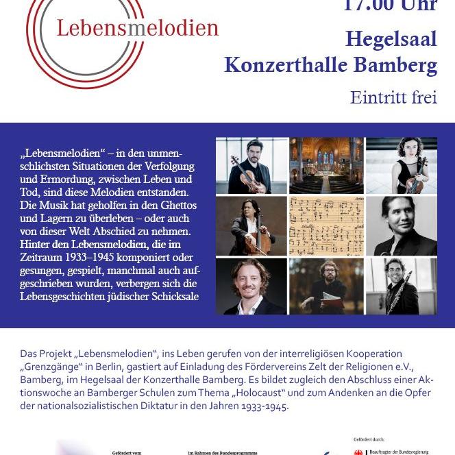 Plakat Lebensmelodien