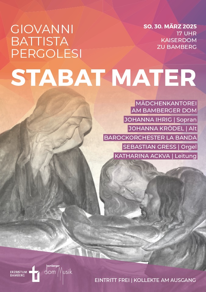 Herzliche Einladung zum Konzert „Pergolesi: Stabat Mater“