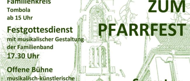 Herzliche Einladung zum Pfarrfest in St. Josef Gaustadt
